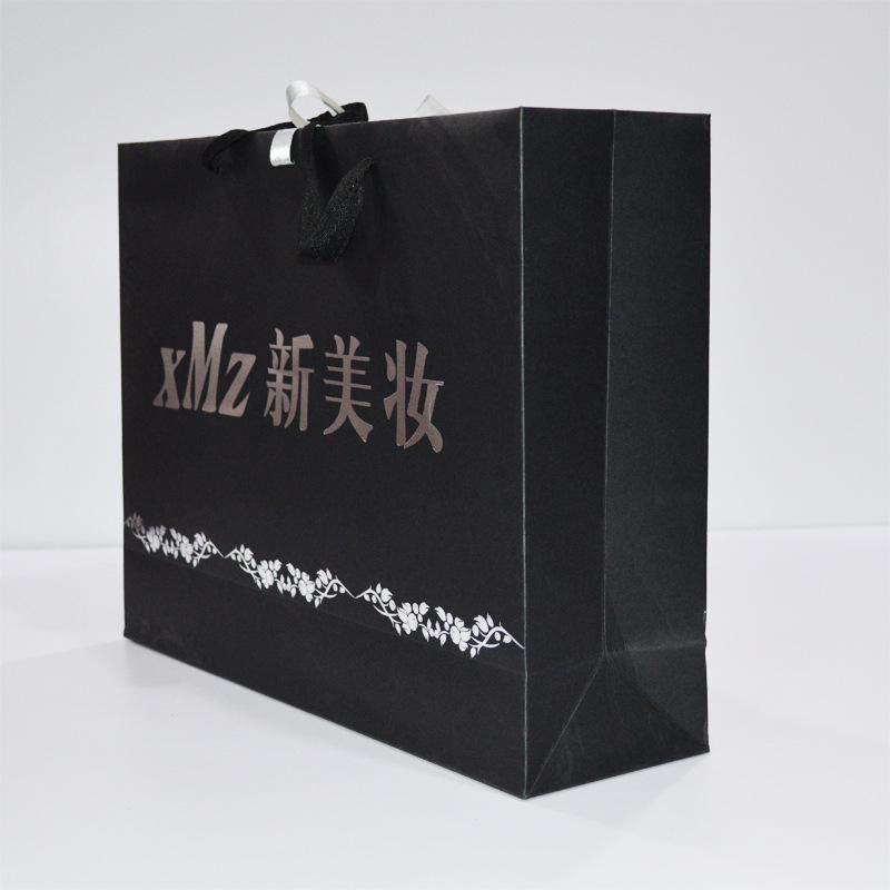 Customized Matt Lamination Recyclable Reusable Foldable Elegant Paper Shopping Bags