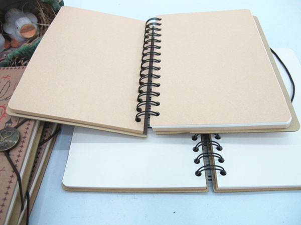 A5 Custom Printed Spiral Hardcover Notebook (XL-32K-TX-01)