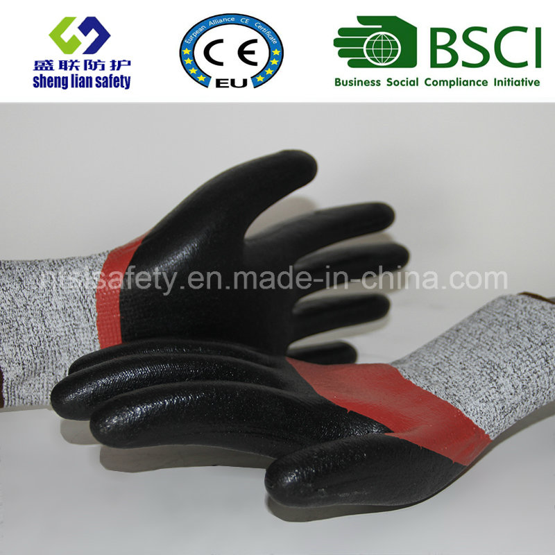 Cut Resistant Safety Work Glove with Nitrile Coated