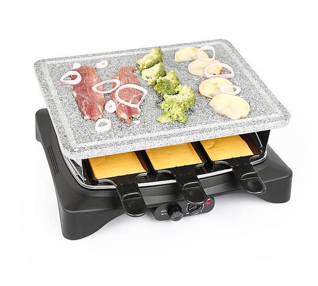 Electric Table Grill with Stone Plate