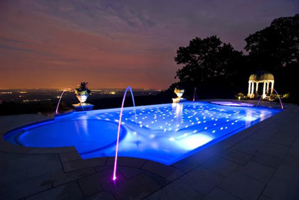 12W LED Underwater Light Pool Light Fountain Light Single Color