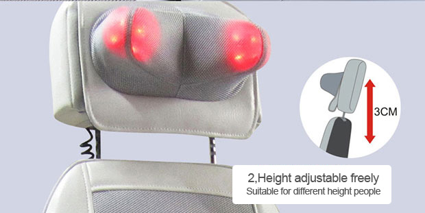 3D Neck & Back Relax Massage Cushion