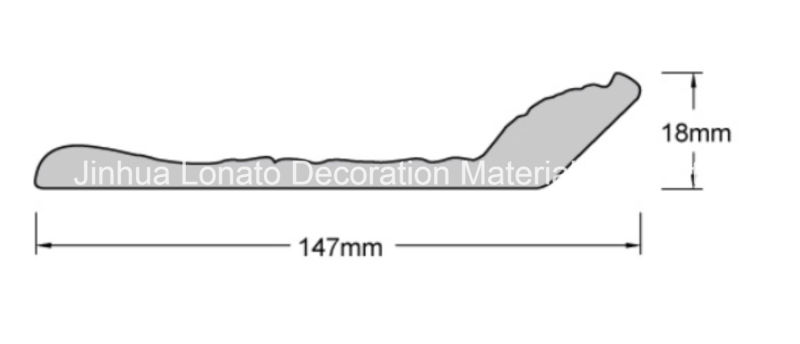 Wholesale Iraq PS Home Deocr Moulding Cornice 15006