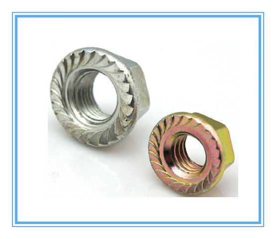 Hex Flange Nuts, M4-M64, Carbon Steel, High Strength Steel, Stainless Steel