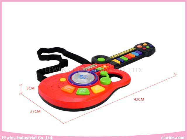 Foldable Electronic Musical Toys Guitar