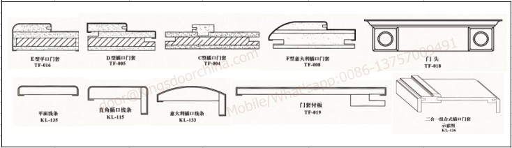 Discount Sale High Quality Cheap Price Interior PVC MDF Door