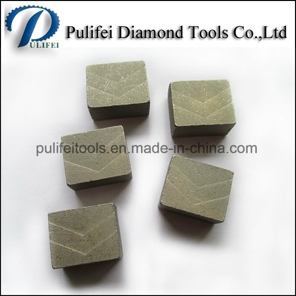 Granite Diamond Segment China Stone Cutting Tooth Diamond Saw Tips