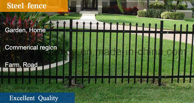 Galvanized Steel Spear Top Security Fencing