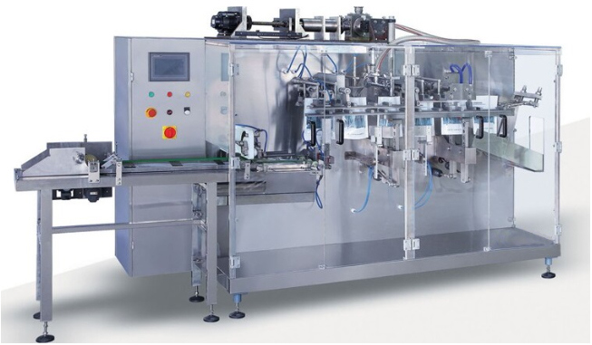 Horizontal Milk Yoghourt Doypack Filling Machine