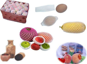 FDA Approval Custom-Made 20cm EPE Bottle Foam Net Popular Used in Australia, Hongkong, U. S.