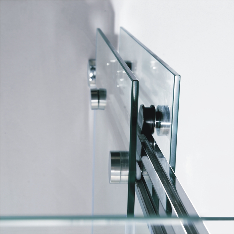 304SUS & 8/10mm Tempered Glass Sliding Shower Screen (A-KW022-D)
