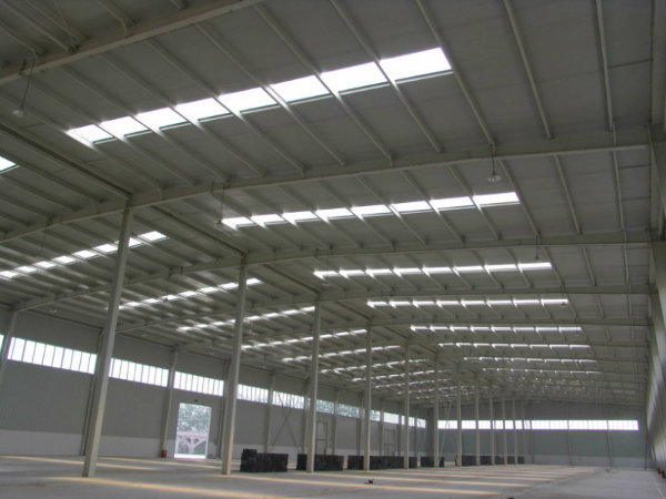 Large Span Steel Space Frame Structure Warehouse