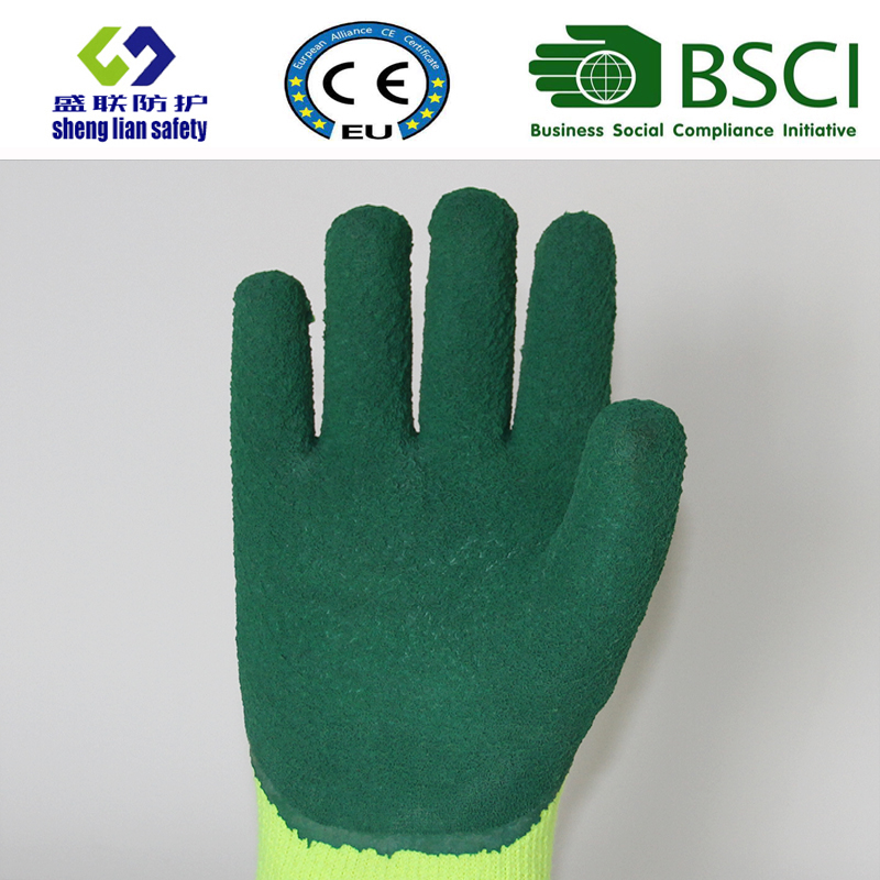 Warmth Glove Foam Latex 3/4 Coated Safety Gloves