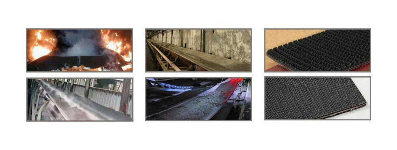 Fire/Flame-Resistant Steel Cord Coal Metallurgy Mining Rubber Conveyor Belting