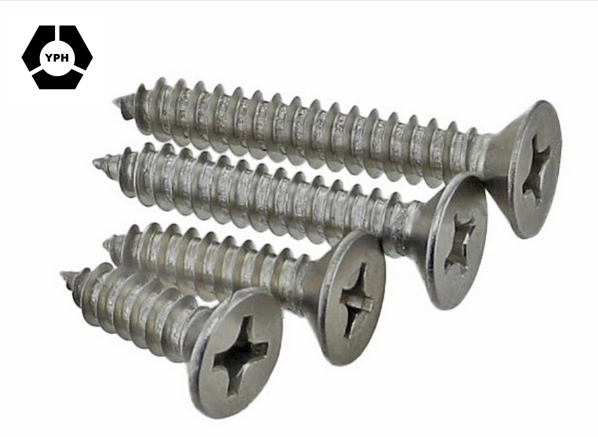 DIN7982 Electroplating M2*16 Self Tapping Screw