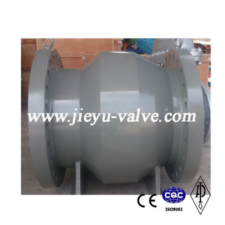 API DIN GB JIS Flanged Axial Flow Check Valve