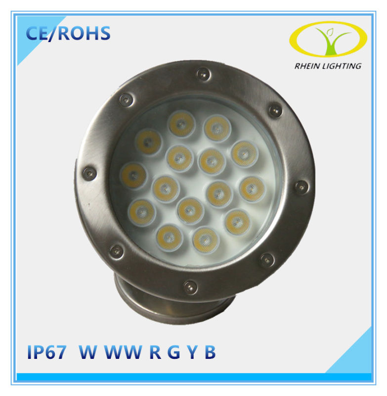 IP67 15W LED Swimming Pool Light with DMX Control