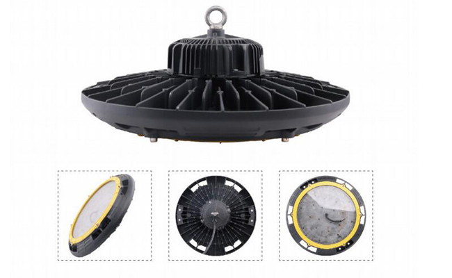 Anodized Aluminum Industrial UFO LED High Bay Light Housing