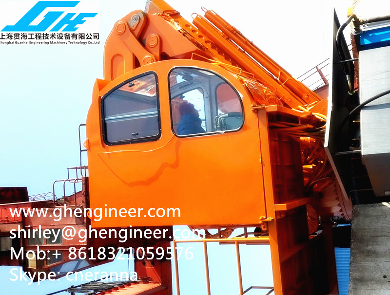 Telescopic Knuckle Boom Marine Deck Crane 18t