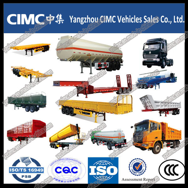 Supply Cimc 3-Axle Tipping Tipper Semi Trailer