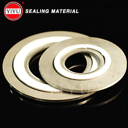 China Supply High Quality Spiral Wound Gasket Ss304 Basic Type with Inner CS and Outer Rings CS