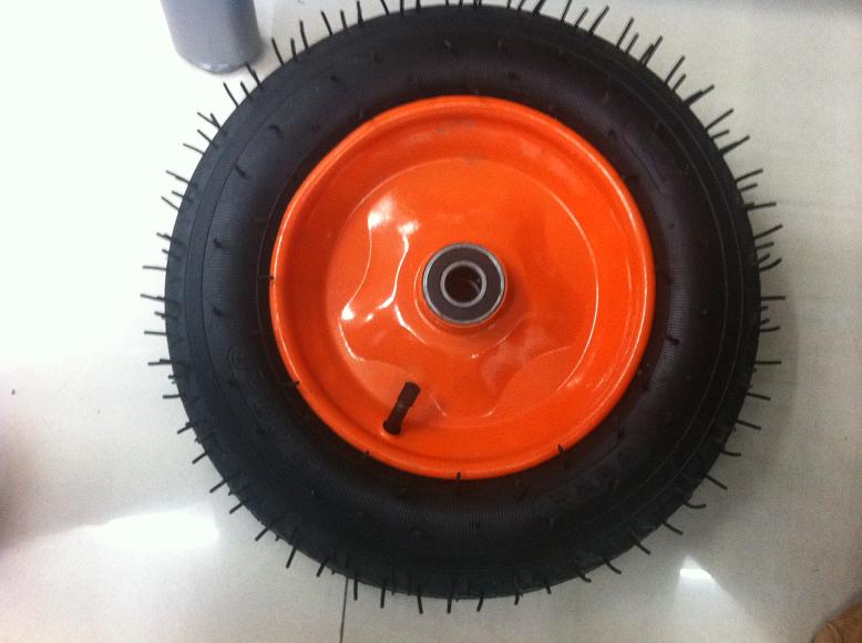 3.50/3.00-8 Rubber Wheel