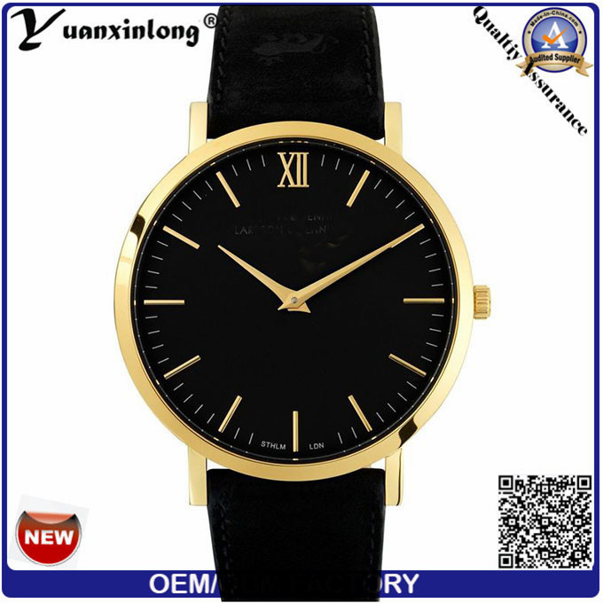 Yxl-469 Factory Custom Fashion Watch Stainless Steel Leather Wrist Watch Men's Business Luxury Mechanical Watches