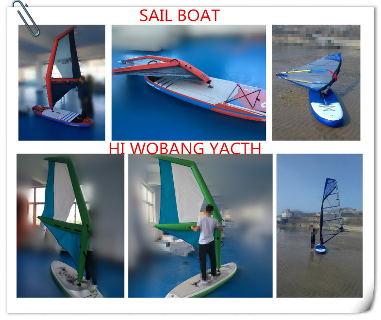 Manufacturer Sup Sail Boat for Sale with Sail