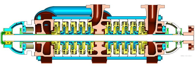 Horizontal Multistage Mining Centrifugal Water Pump