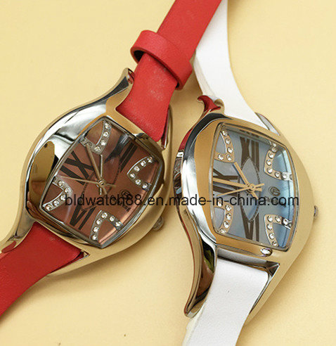 Promotional Analog Quartz Elastic Band Wrist Watch with Japan Movt