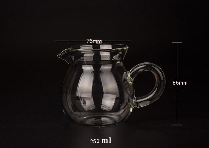 Heat Resistance Glass Tea Divider Mini Tea Pot