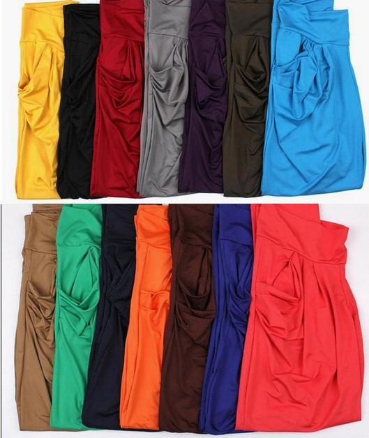 Fashion Women High Waist Colorful Harem Pants Sr8228