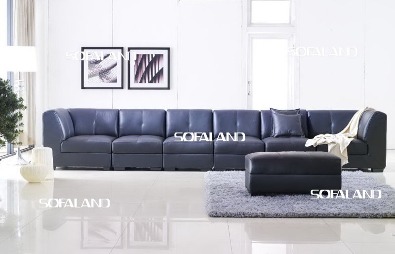 Genuine Leather Recliner Sofa (702)