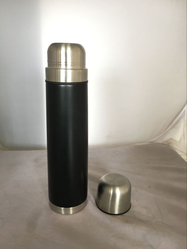 750ml Double Wall Stainless Steel Vacuum Flask, Bullet Flask