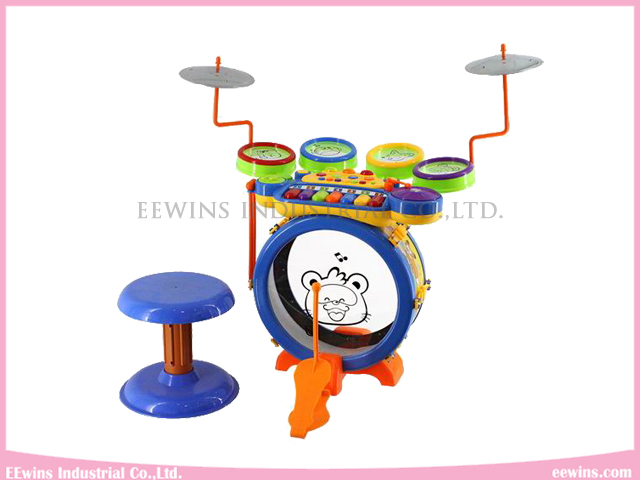 Electronic Multifunction Musical Toys Keyboard with Drum