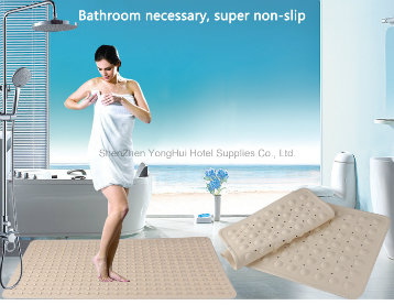 Shower Room PVC Waterproof and Non-Slip Bath Mats