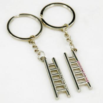 Nickel Plated Key Chain, Oval Shape Keychain (GZHY-YSK-0046)