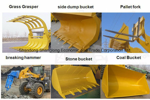 XCMG Brand 5ton Side Dump Loader with Wechai Engine