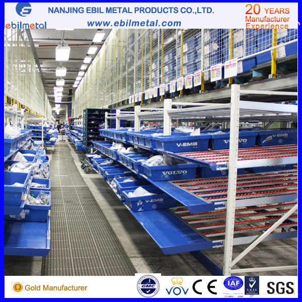 Ce / ISO - Certificated Q235 Steel Carton Flow Racking for Workshop