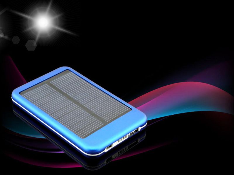 Solar Mobile Phone Charger with Dual Output