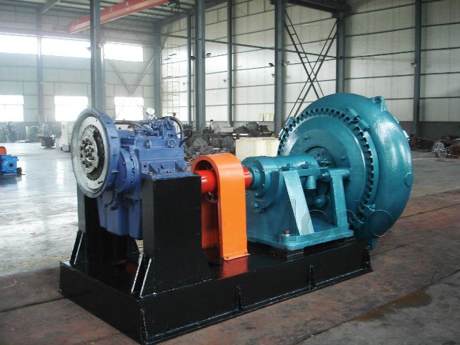 Sea Sand Dredge Diesel Horizotnal Sand Suction Gravel Pump