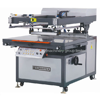 Ce Automatic Large Format Oblique Arm Flat Screen Printing Machine