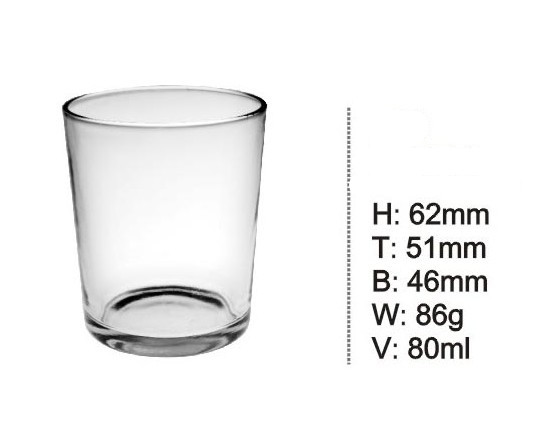 Color & High Quality Drinking Water Glass Cup for Tea Glassware