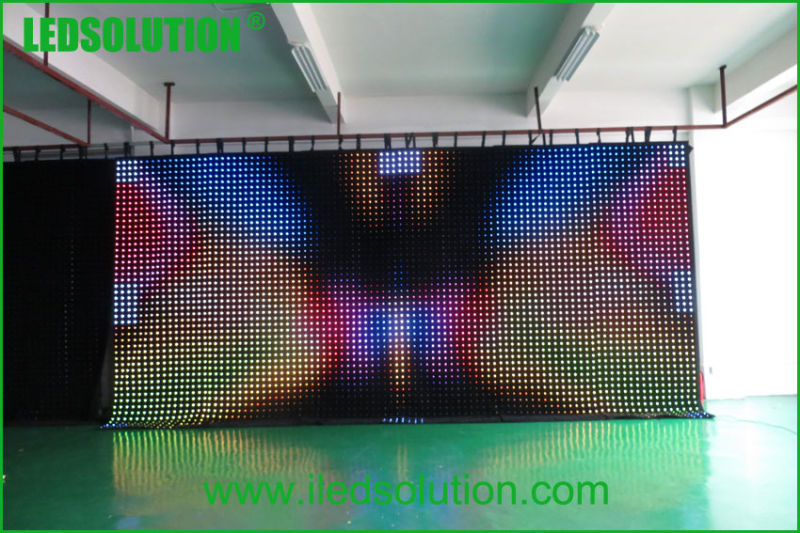 P75 Indoor Flexible Cloth LED Screen for Stage