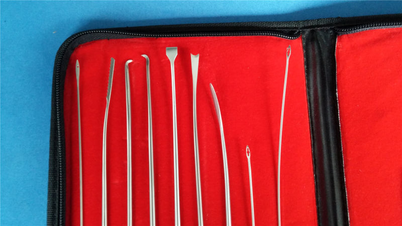 Face Lifting Surgical Instrument Set Rhytidectomy