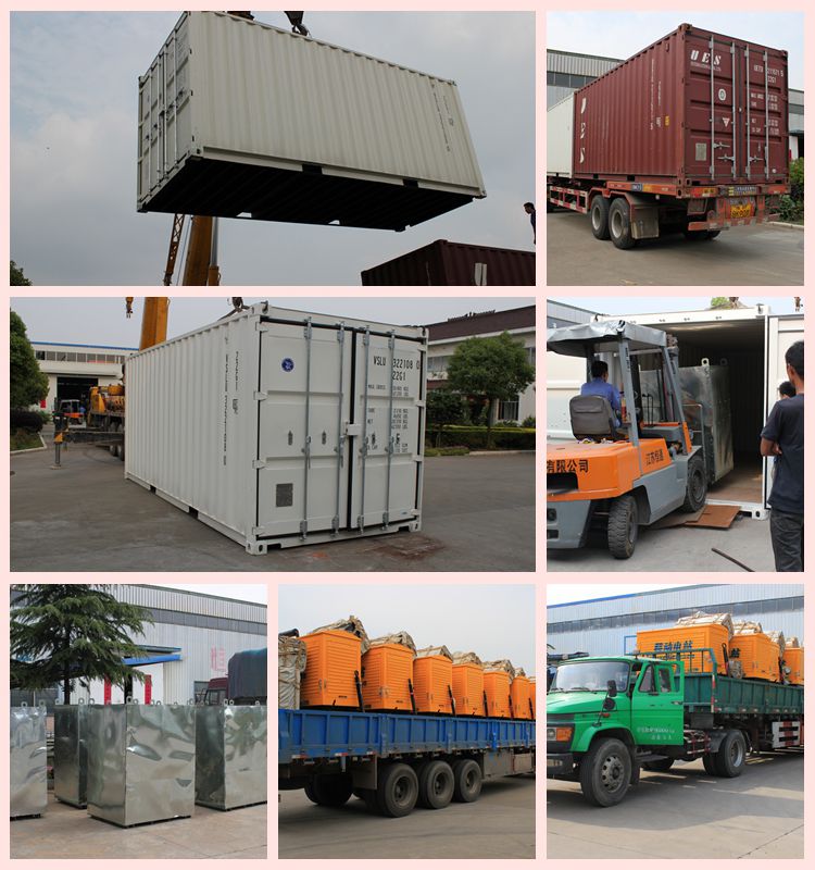 Weifang 300kw Open Type Generator Deepsea Controller Diesel Generator