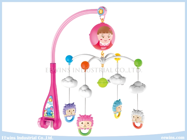 Electric Toys Musical Baby Mobiles on Cot for Baby