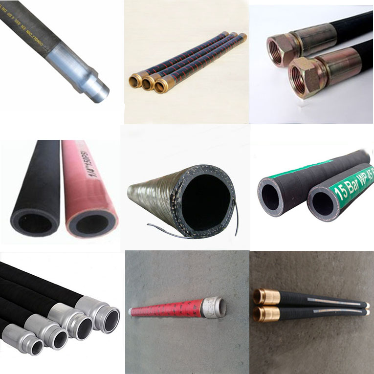 High Quality Trailer Pump Hose 4 Layers Steel Wires