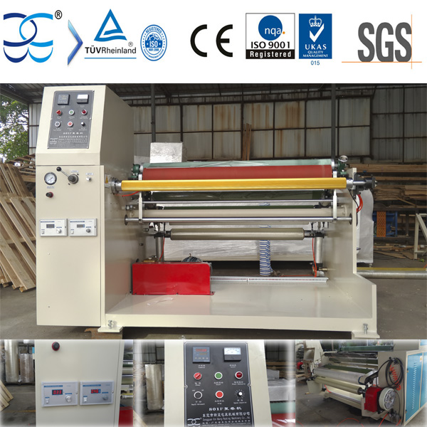 BOPP Packing Tape Log Rewinder Machine