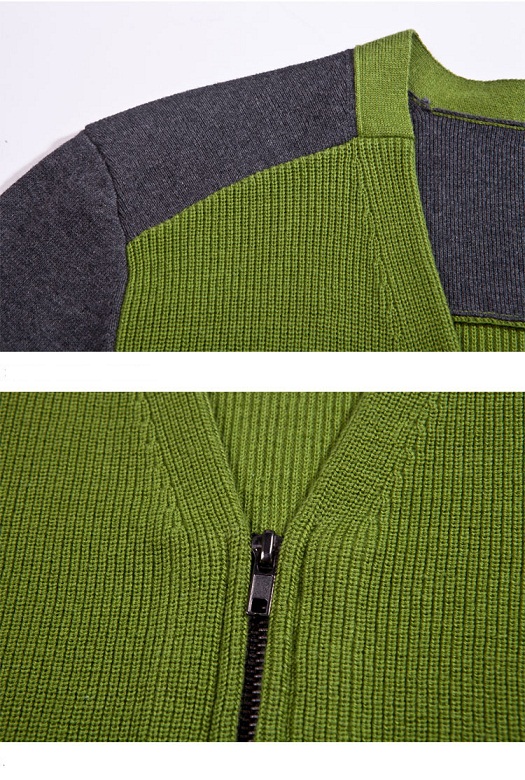 Manufactory Fashion Striped Knitwear Men Cardigan